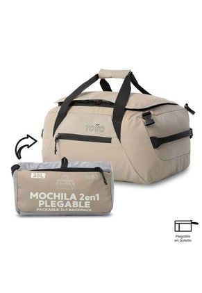 Tula De Viaje 2 En 1 Rever 35 Mediana Color Café