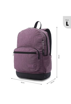 Morral Universitario Tocaxu Plus Porta PC 15" Morado Mujer