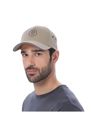 Gorra Beisbolera Totto Plus 2.0 Filtro UV Color Beige/Gris/