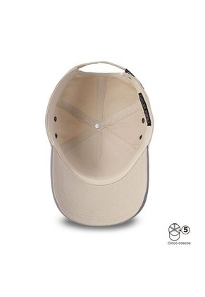 Gorra Beisbolera Totto Plus 2.0 Filtro UV Color Beige/Gris/