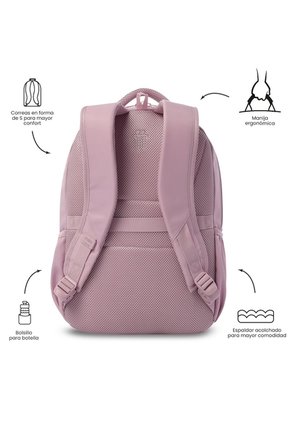 Morral Universitario Tracer 4 2.0 Porta PC 14" Morado Mujer