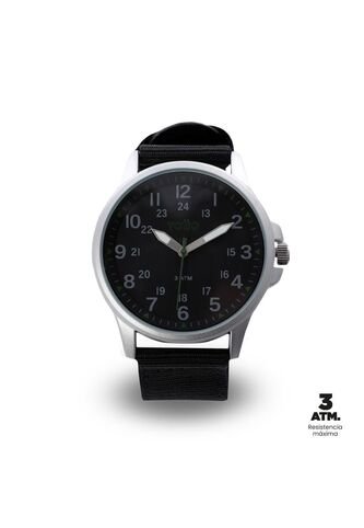 Reloj Analógico Ticker 2.0 Color Negro Totto