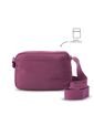 Bolso Para Mujer Amsu 2.0 Tipo Crossbody Pequeño Rosado Rose de Totto