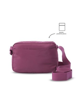 Bolso Para Mujer Amsu 2.0 Tipo Crossbody Pequeño Rosado Rose