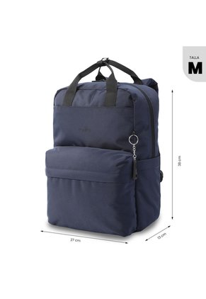 Morral Universitario Joy Porta PC 14" Azul Mujer