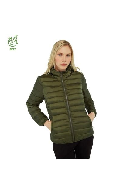 Chaqueta Colorit Acolchada Para Mujer