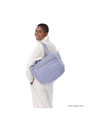 Shopping Bag Grande Para Mujer Campus Porta PC 14" Morado