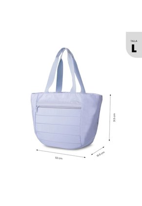 Shopping Bag Grande Para Mujer Campus Porta PC 14" Morado