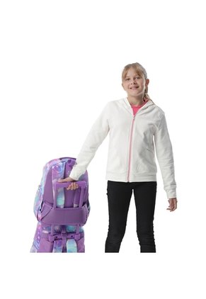 Morral Juvenil Porta PC 14" Acuareles Morado