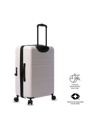 Maleta De Viaje Mediana 360 Rhio Rosada