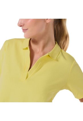 Camisa Polo Saba Para Mujer Amarilla