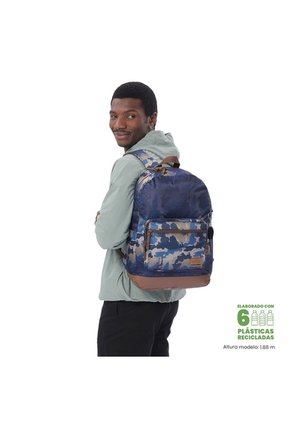 Morral Universitario Tocax Porta PC 14" Azul Hombre