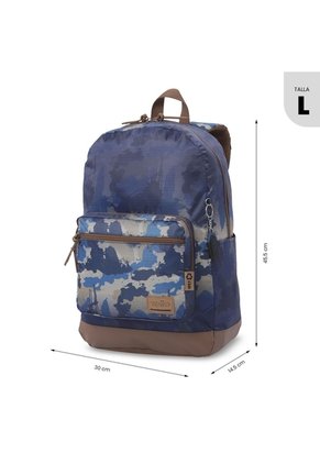 Morral Universitario Tocax Porta PC 14" Azul Hombre