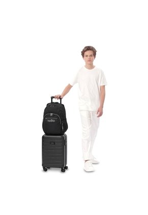 Morral Universitario Acuareles Ecole Solid Porta PC 14" Negro