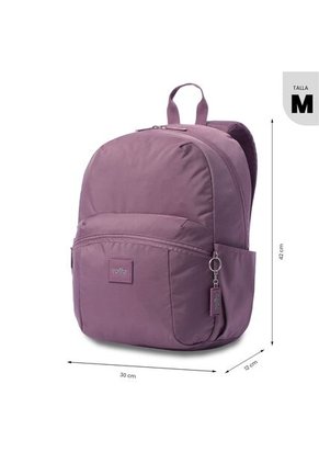 Morral Universitario Trik 2.0 Porta PC 14" Morado Mujer