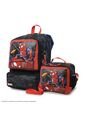 Lonchera Térmica Para Niño Spiderman Hero Grande Negra de Totto