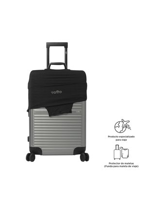 Funda Para Maletas De Viaje Mediana Apront Negra