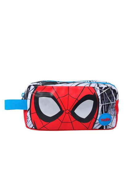 Cartuchera Spiderman City Blanco