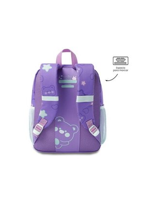 Morral Para Niña Friends Party Pequeño Color Morado