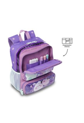 Morral Para Niña Friends Party Pequeño Color Morado