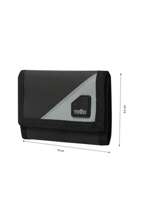 Billetera Contrast Can Con RFID Blocker Negra