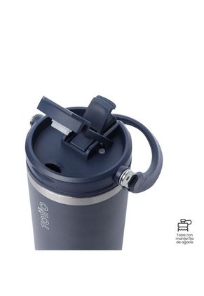 Termo Para Agua Matt 1200 Ml Color Azul