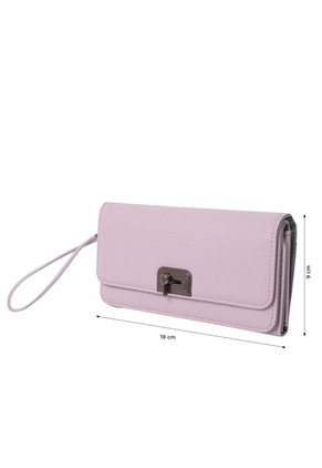 Billetera Smooth Sub Con RFID Blocker Rosada