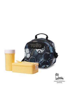 Lonchera Térmica Borrador Mediana Negro