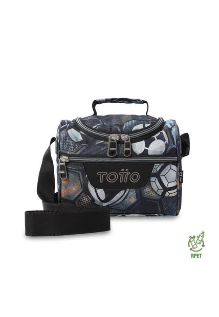 Lonchera Térmica Para Hombre Pizarra Mediana Negra