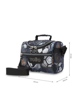 Lonchera Térmica Para Hombre Pizarra Mediana Negra