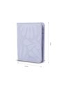 Billetera Mujer Texture Pequeña Con RFID Blocker Morada de Totto