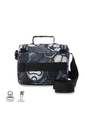 Lonchera Térmica Para Hombre Pizarra Mediana Negra