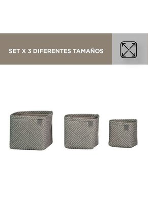 Caja Organizadora Boxi Set X3