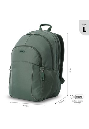 Morral Universitario Porta PC 15.4" P Tablet Cambri 2.0 Verde Hombre