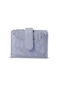 Billetera Mujer Texture Pequeña Con RFID Blocker Morada de Totto