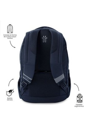Morral Universitario Porta PC 15.4" Indo Azul Unisex