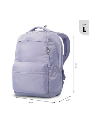 Morral Antimpacto Comfort 2.0 Porta PC 16" Morado Mujer