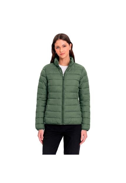 Chaqueta Acolchada Para Mujer Colora