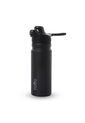Termo Para Agua Con Tapa Intercambiable Flux 550 Ml Negro de Totto
