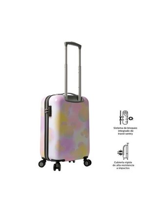 Maleta De Cabina 360 Minnie Sense Scapes 10 Kilos Rosada