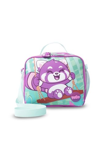 Lonchera Térmica Para Niña Bambú Grande Morada Totto