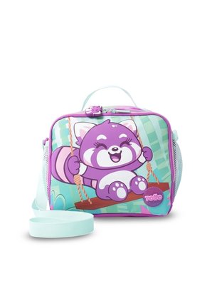 Lonchera Térmica Para Niña Bambú Grande Morada