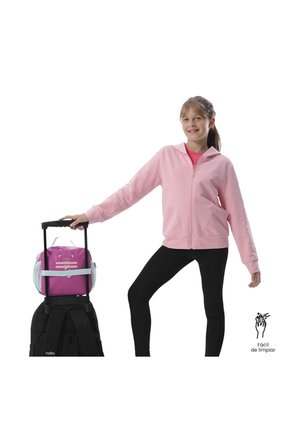 Lonchera Térmica Para Niña Bambú Grande Morada