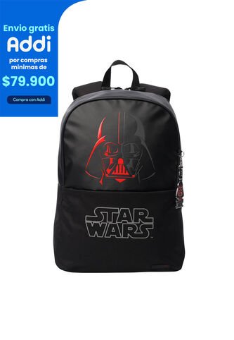 Morral Para Hombre Darth Vader Mediano Negro Totto