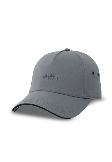 Gorra Beisbolera Iconic Color Gris/Negra/