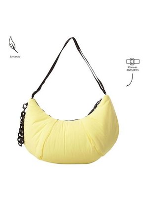 Bolso Banana Bag Para Mujer Escandinavia Mediano Amarillo