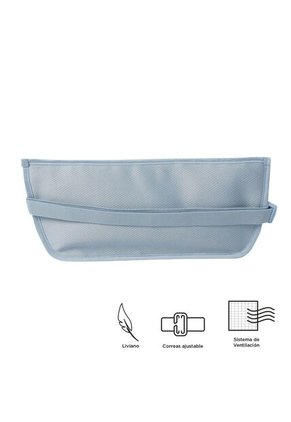 Canguro Invisible De Viaje Security Con RFID Blocker Azul