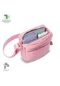 Bolso Para Mujer Sevilla Tipo Crossbody Pequeño Rosado de Totto