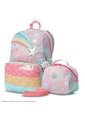 Lonchera Térmica Para Niña Rainbow Star Mediano Rosada de Totto