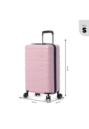 Maleta De Cabina Ultraliviana 360 Gravity S1 10 Kilos Rosada